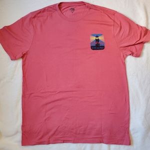 IZOD Saltwater relax classic fit Men's XL Crewneck tshirt with Seafare logo.